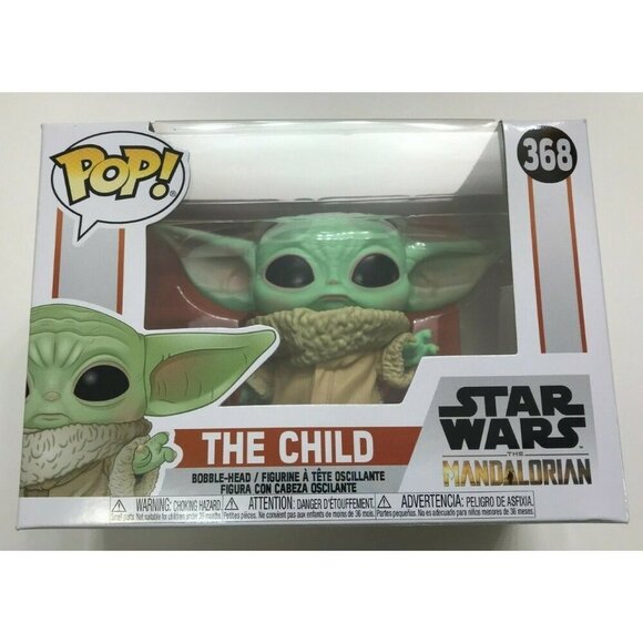 Funko Other - Pop Funko Star Wars The Child Grogu 368 The Mandalorian Yoda Bobble-Head Toy